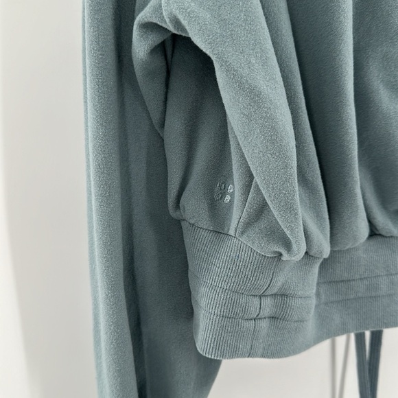 Sweaty Betty Melody luxe Fleece Pullover Blue Medium - Picture 5 of 6